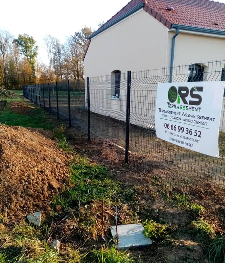 Travaux d'aménagement extérieur dans la Marne