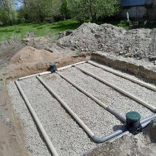 Travaux d'assainissement dans la Marne